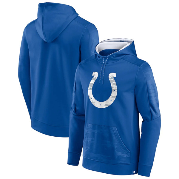 Indianapolis Colts Royal On The Ball Pullover Hoodie